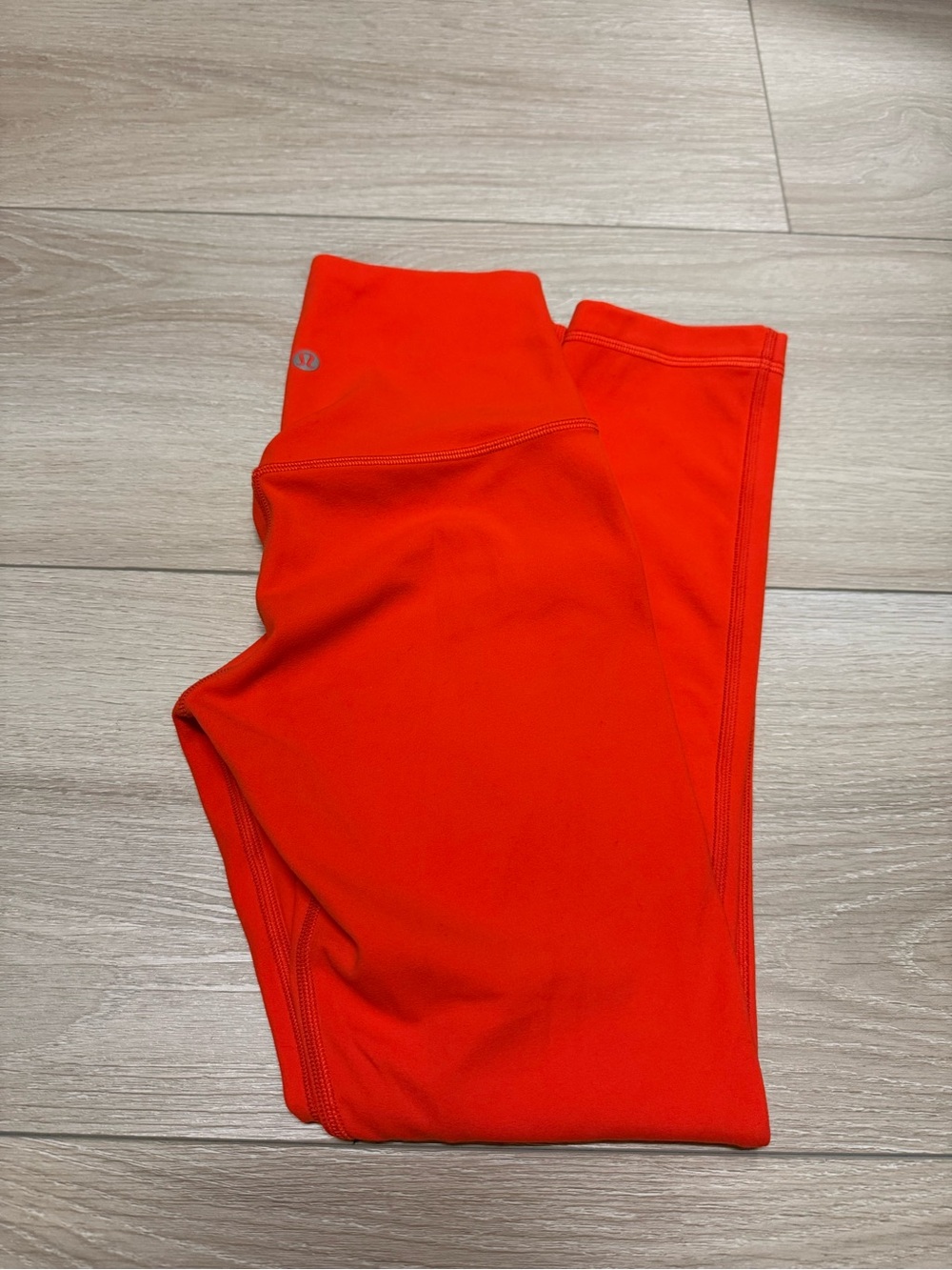 Lululemon Orange 25” leggings